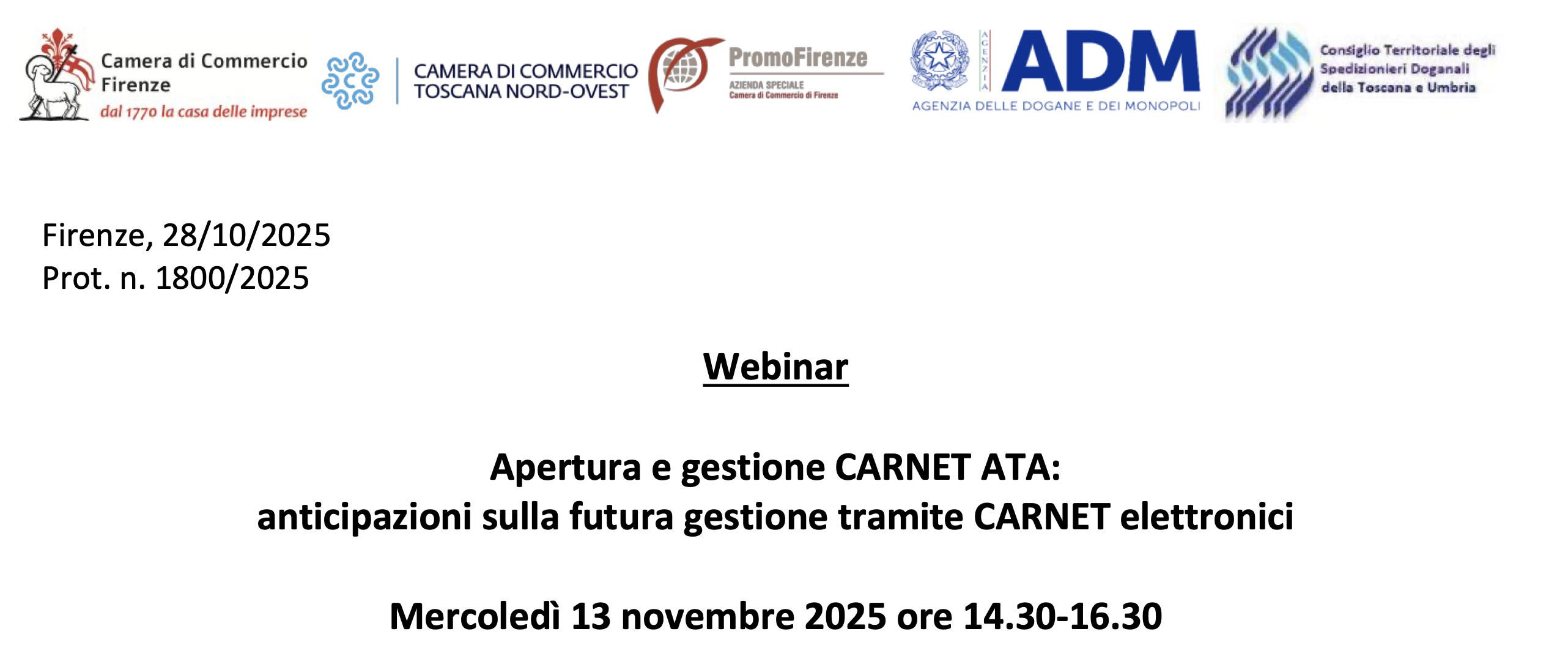 Apertura e gestione CARNET ATA: anticipazioni sulla futura gestione tramite CARNET elettronici